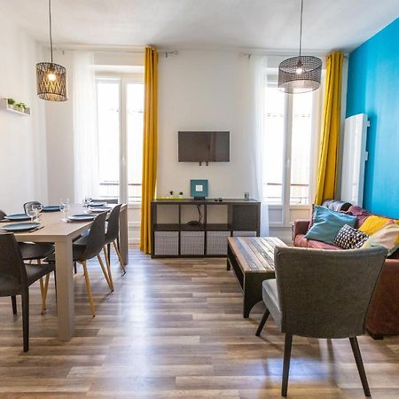 Appartement Bleu Caraibes T4 Proche Gare Et Vieux Port マルセイユ エクステリア 写真