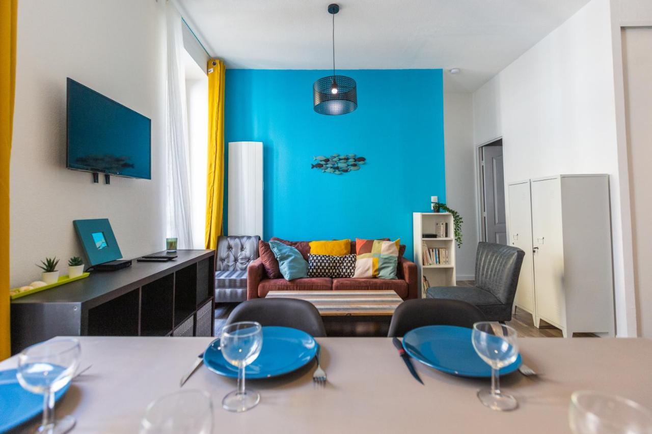 Appartement Bleu Caraibes T4 Proche Gare Et Vieux Port マルセイユ エクステリア 写真