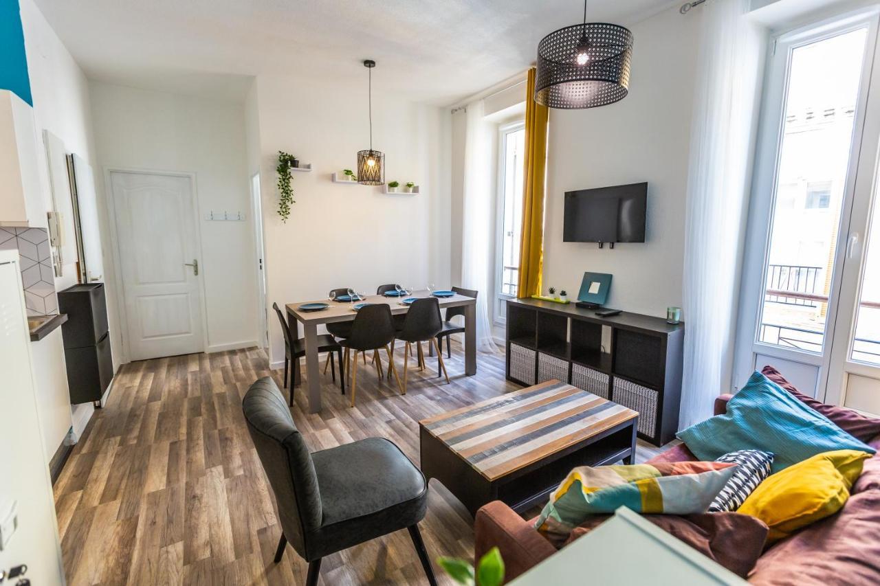 Appartement Bleu Caraibes T4 Proche Gare Et Vieux Port マルセイユ エクステリア 写真